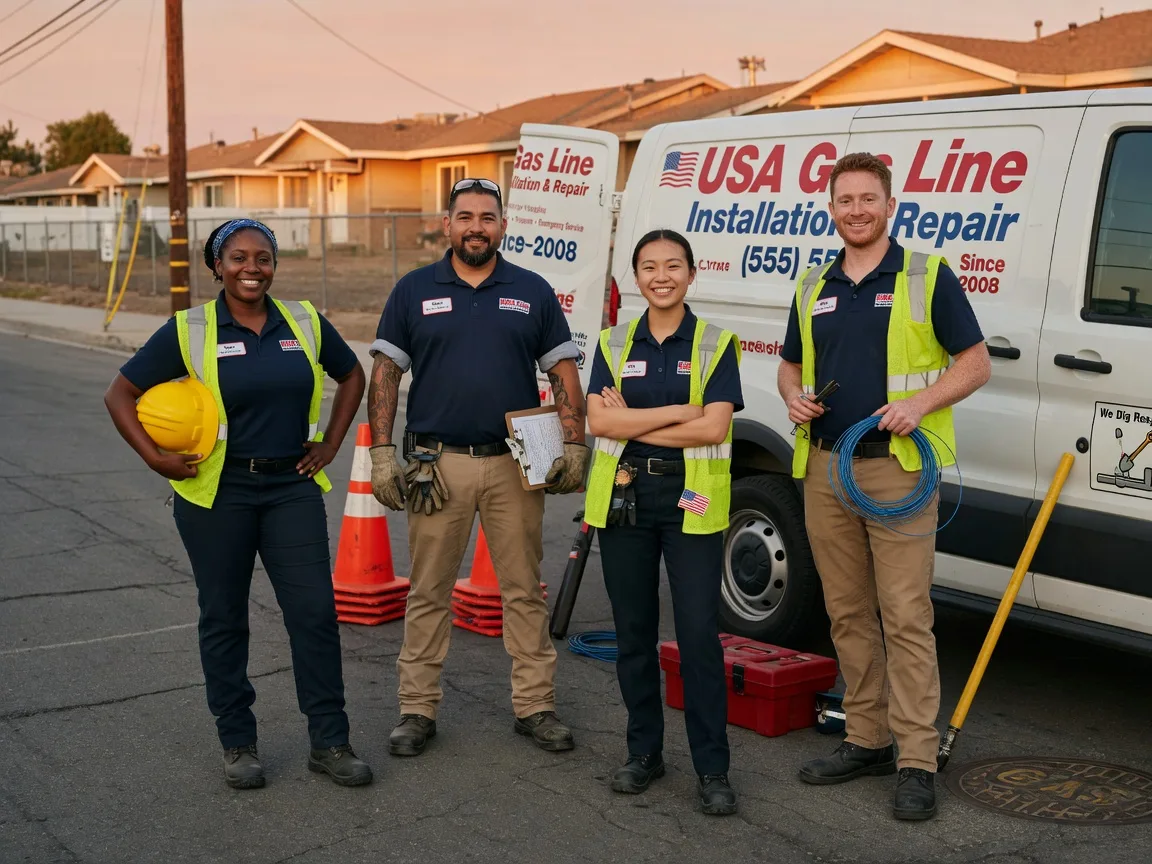 Gas Line Installation company in Collins, IA